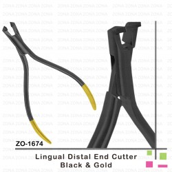 Lingual Distal End Cutter Black & Gold